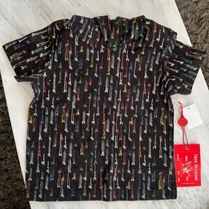 New True Religion Black Coloreful Kids Hoodie Tee sz 3T